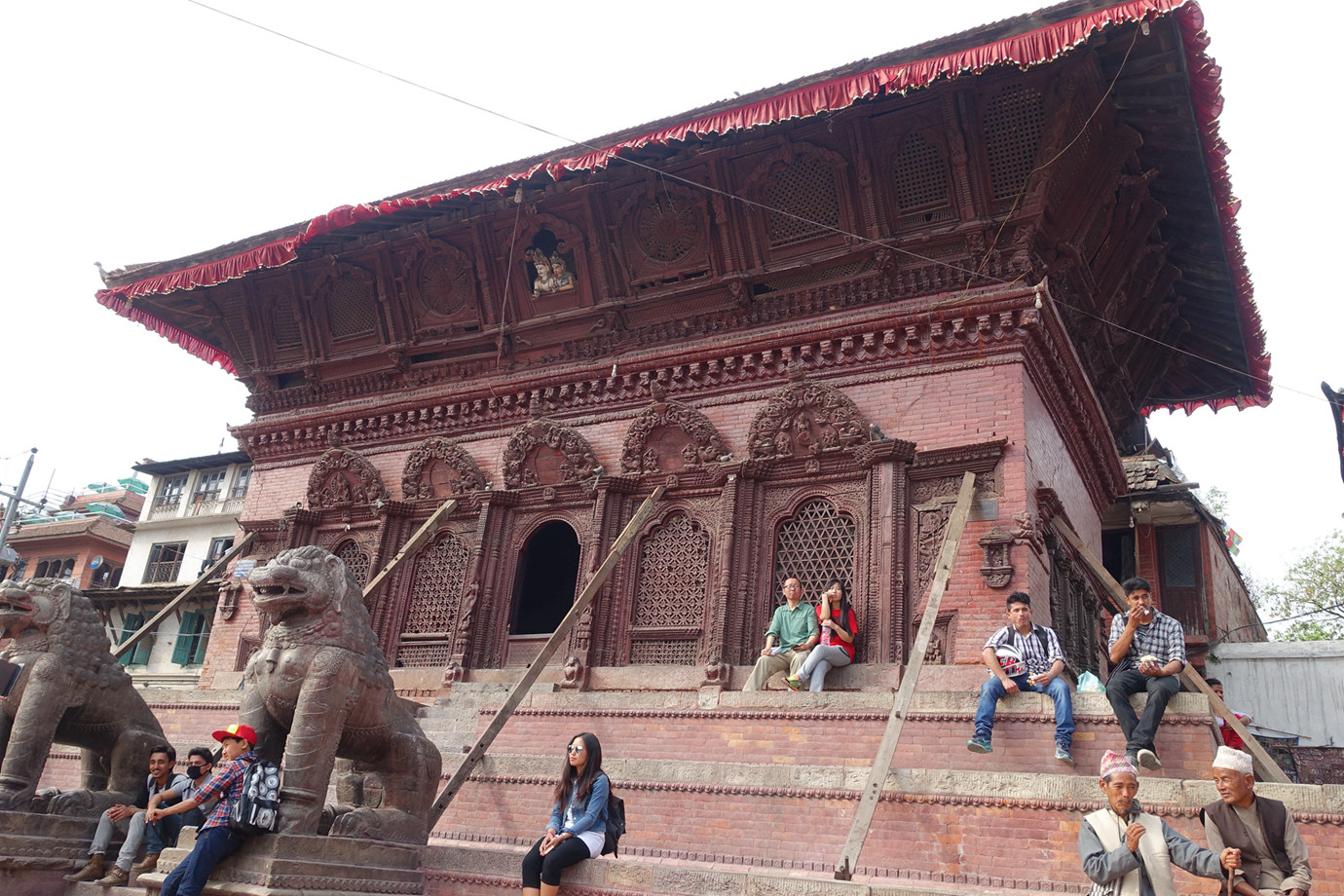 尼泊爾加德滿都-皇宮杜巴廣場 Durbar Square